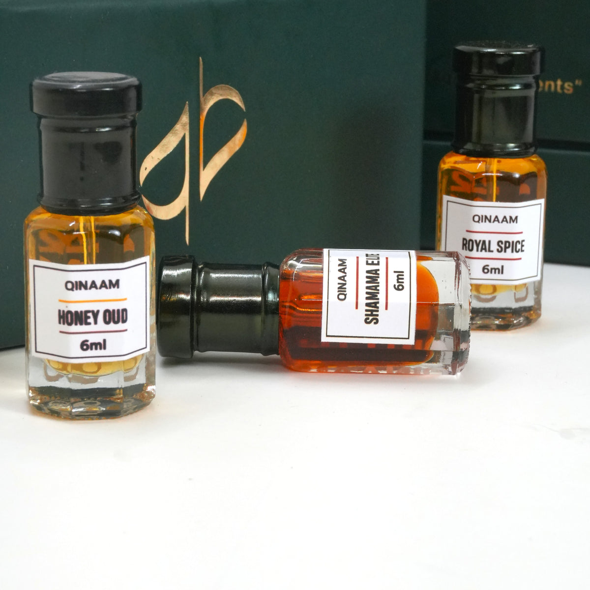 Winter Attars Combo Set - Pack of 3 | Honey Oud | Shamama Elite | Royal Spice