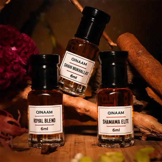 Premium Winter Combo Set - Pack of 3 | Shahi Mukhallat | Shamama Elite | Royal Blend