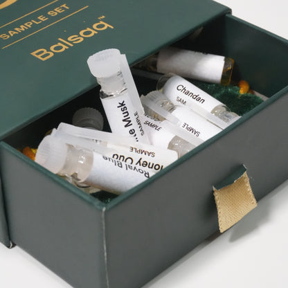 Pack of 10 | 1ml each | Attar Samples set of Qinaam