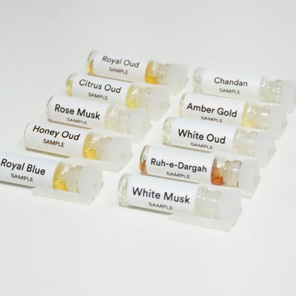Pack of 10 | 1ml each | Attar Samples set of Qinaam