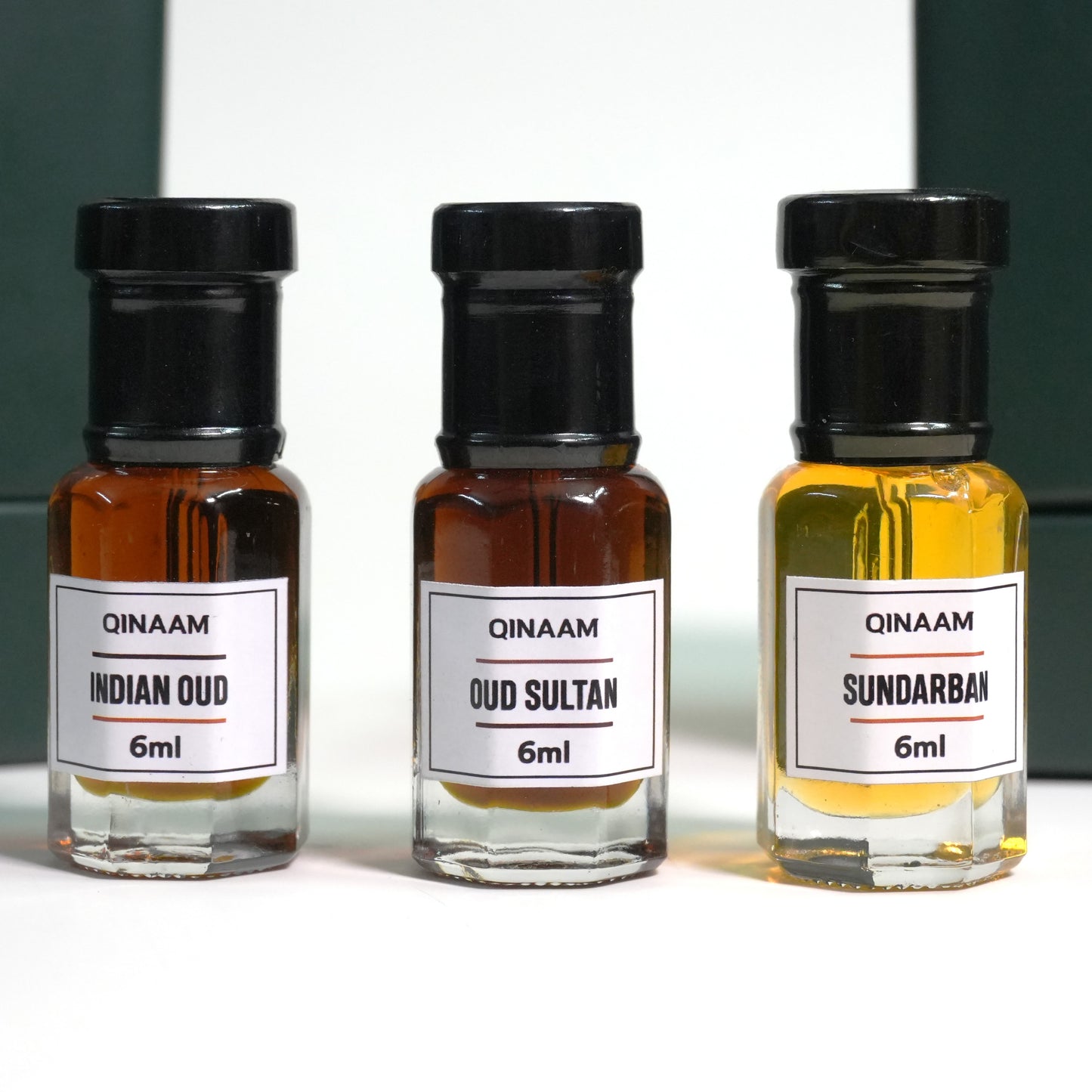 Oud Attars Combo Set - Pack of 3 | Indian Oud | Oud Sultan | Sundarban