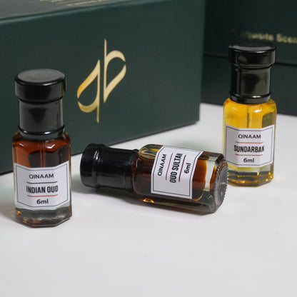 Oud Attars Combo Set - Pack of 3 | Indian Oud | Oud Sultan | Sundarban