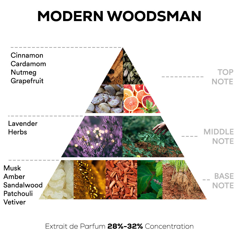 Modern Woodsman Perfume - 50ml | 100ml Extrait De Parfum